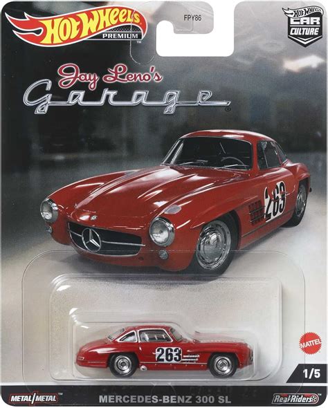 Hot Wheels Collector Mercedes SL Vehículo de Juguete para niños de años en adelante