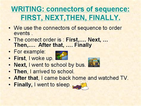 CATCHUP Connectors Of Sequence A Tip For Story Telling