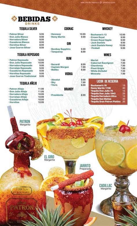 Online Menu Of Taco Giro Restaurant Tucson Arizona Zmenu