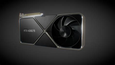 NVIDIA GeForce RTX 4080 Ti GPU - Buy Royalty Free 3D model by Deftroy ...