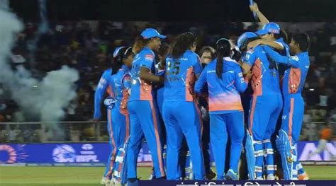 DC Vs MI WPL Final 2023 Mumbai Indians Win Inaugural WPL Title After