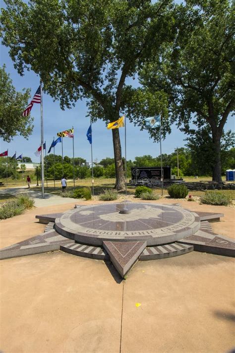 Geographical Center of the US Monument, Belle Fourche, South Dakota ...