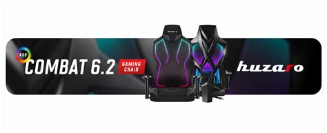 Scaun Gaming Huzaro Combat Led Rgb Material Mesh Cu Cotiere