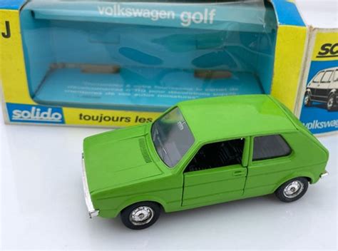 Vintage SOLIDO France No 19 Volkswagen Golf 1:43 Diecast Model - Etsy