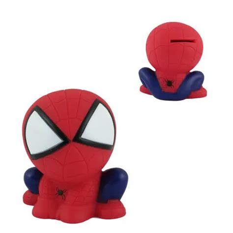 1(pcs)x New Super Hero Spider Man Coin Piggy Money Bank Toy Gift for ...