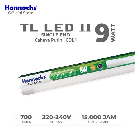 Jual Hannochs Lampu Tl Led Ii Single End 9 Watt Lampu Tube Light