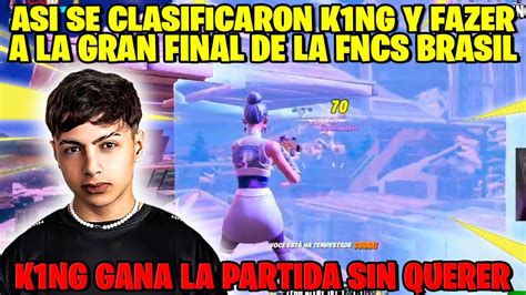 LA PARTIDA CON LA QUE K1NG Y FAZER SE CLASIFICACION A LA GRAN FINAL DE