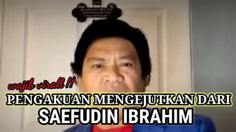 Pendeta Saefudin Ibrahim Penista Agama Akhir Nya Mengakui Real News