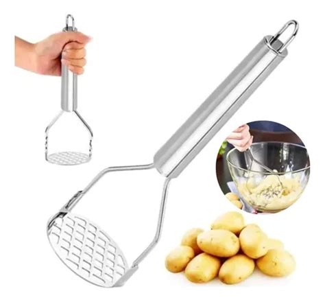 Amassador Espremedor De Batatas E Legumes Em Inox MercadoLivre