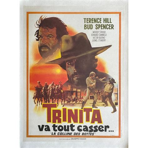 Boot Hill French Linen Movie Poster 15x21 In 1969