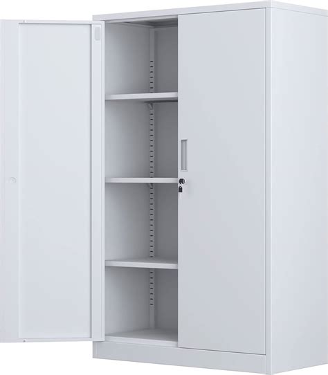 Yizosh Metal Garage Storage Cabinet With Doors And, 52% OFF