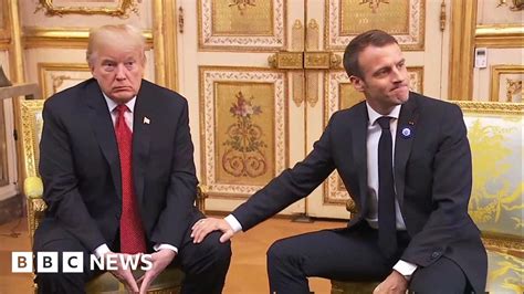 President Macron Defends European Defence Policy During Donald Trump