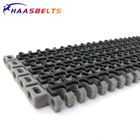 Haasbelts Belts Flush Grid Friction Top 1100 Straight Plastic Modular