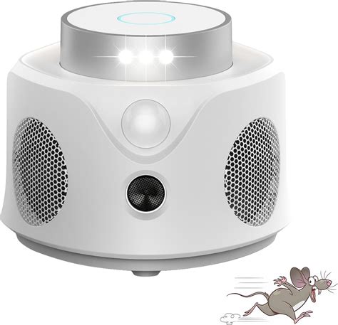 SSK 360 Ultrasonic Mouse Repellent With Ultrasonic PIR Flash Light