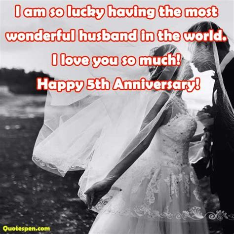 5th Anniversary Quotes - Best 5-Year Wedding Anniversary Wishes ...