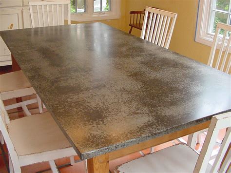 Decor And Tips Diy Zinc Countertops With Kitchen Island Ideas Also