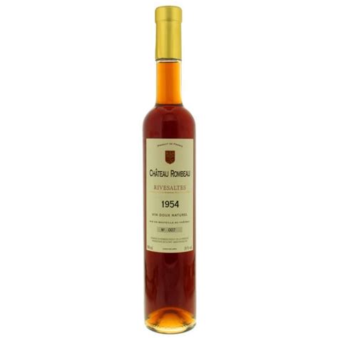 Rivesaltes Château Rombeau Vin Doux Naturel Roussillon Millesime