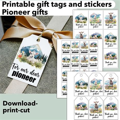 Jw Pioneer Tag Cards Pioneers Sticker Printable For Elders Thank You