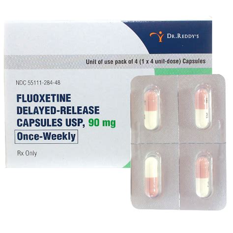 FLUOXETINE HCL 90MG RX Products