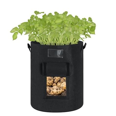 TK02066 15L 4 Gallon Sac Plantation Plantes Legumes Tissu non tissé