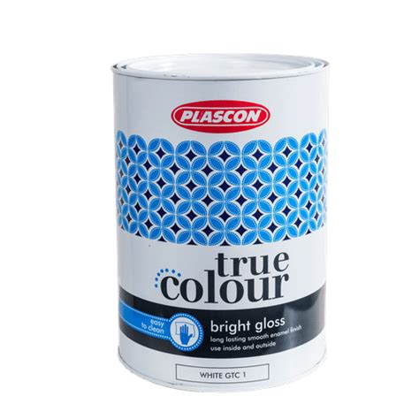 Zim Zone Plascon True Colour Bright Gloss White Lt Paint