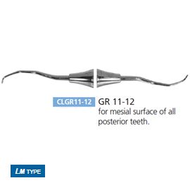 Osung GR 11 12 Gracey Curette With A Stainless Steel Handle For Mesial