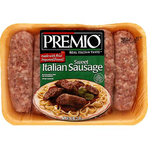 Premio Sweet Mild Italian Sausage Brats And Sausages Foodtown