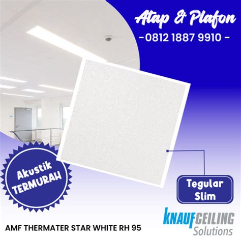 Jual Kcs Amf Thermatex Star White Rh Mm X Peredam Ruangan