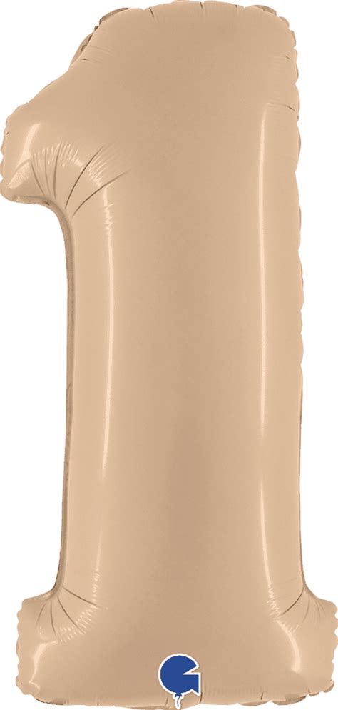 Buy Grabo Inch Satin Nude Foil Number Balloons Balloons U