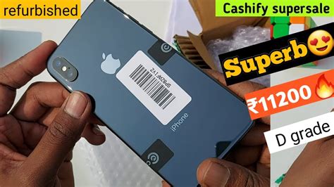 Unboxing Iphone X Superb D Grade Cashify Supersale App