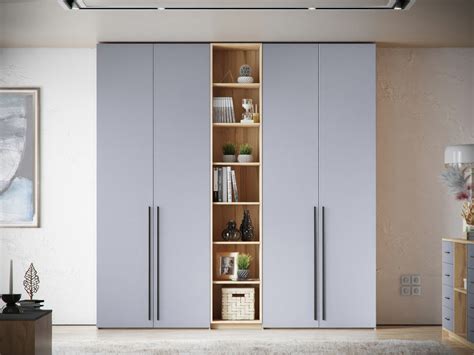 Распашной шкаф со стеллажом Гринвич Лайн 5х-А от производителя фабрики ...