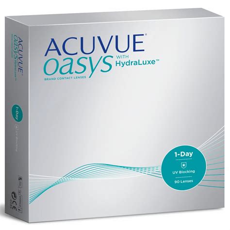 Контактные линзы Acuvue Oasys 1-Day (90 линз) R 8,5 D -2,25 — купить в ...