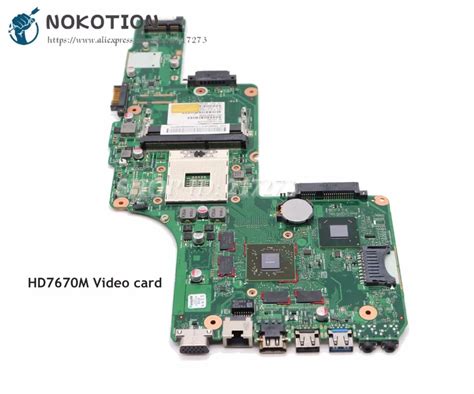 Nokotion Placa Base Para Port Til Toshiba Satellite S C L