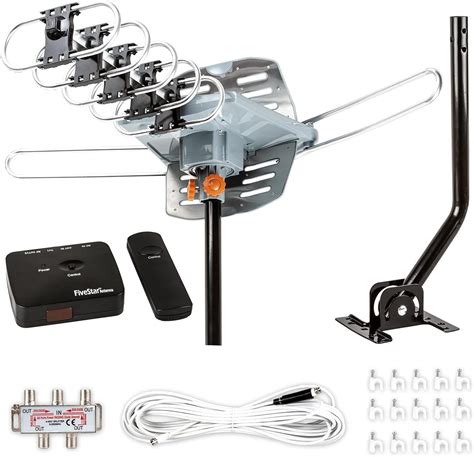 Five Star Antenne Num Rique D Ext Rieur Hdtv Port E De Km