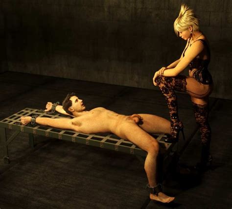 Femdom Male Bondage Sex Slave Cumception