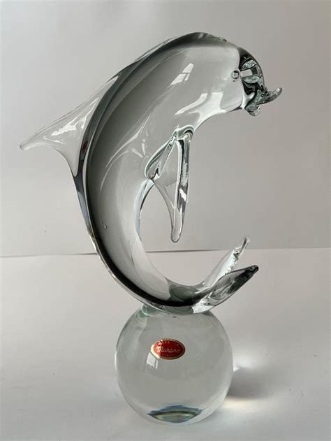 Grosse Glasfigur Figur Murano Glas Glass Italy Delfin Kaufen Auf Ricardo