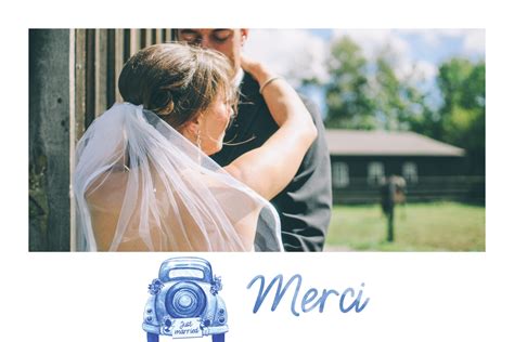 Remerciements Mariage Fizzer