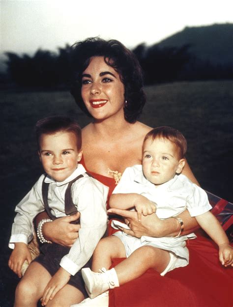 See Photos Of Elizabeth Taylor And Her Kids Through The Years