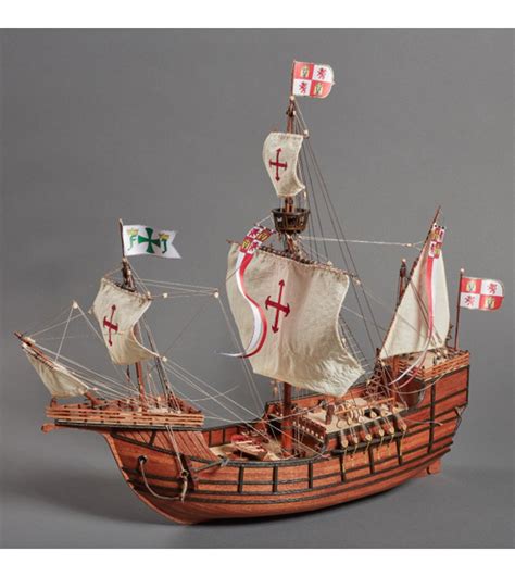 Santa Maria Caravel Wooden Model Ship Kit At Scale