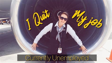 I Quit My Job As A Flight Attendant Youtube