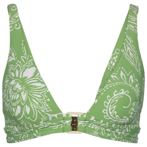 Seafolly Folklore Longline Tri Bikini Top Damen Review Test