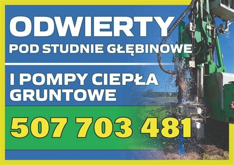 Studnie G Embinowe Odwierty Pod Pompy Ciep A Starachowice I Okolice