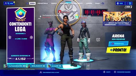 LIVE FORTNITE GIOCO CON VOI ARENA TERZETTI CREATIVE VERSO I 300