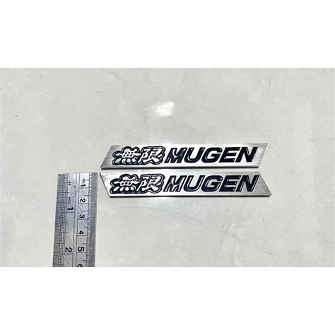 Jual Emblem Mugen Power Spoiler Honda Kiri Dan Kanan Shopee Indonesia