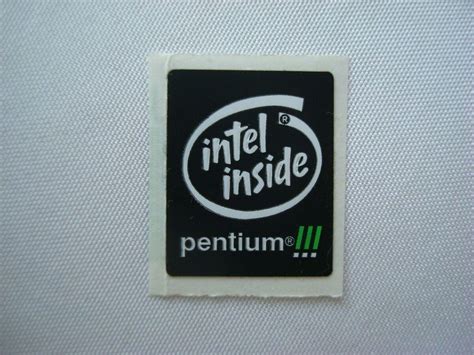 Intel Pentium 3 Logo - LogoDix