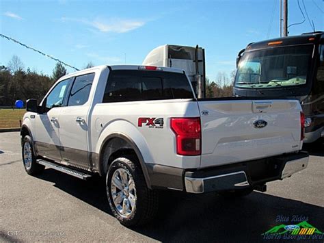 2018 White Platinum Ford F150 Lariat SuperCrew 4x4 123974934 Photo 3