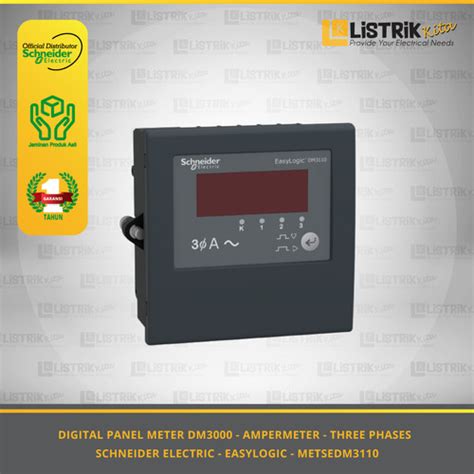 Jual Schneider Ampere Meter Digital 3p Dm3000 Metsedm3110 Jakarta Timur Mgsshop Tokopedia