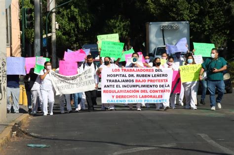 Spr Informa Bloquea Vialidades Personal De Salud De La Cdmx Por