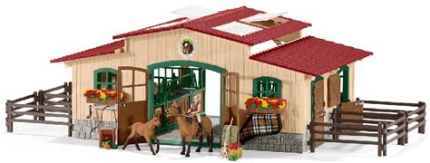 42195 SCHLEICH STAJNIA Z KOŃMI I AKCESORIAMI DOMEK 6974993130