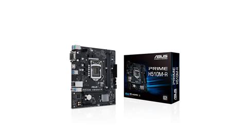 Asus Prime H510m R Intel H510 Lga 1200 Socket H5 Micro Atx Motherboards Motherboards